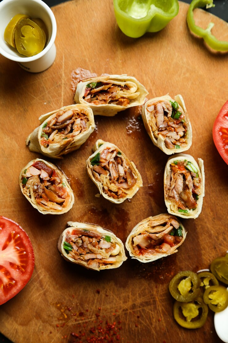 Paneer Shawarma Bites